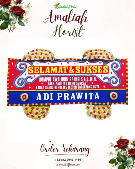 Papan Bunga Ucapan Selamat Pandawan